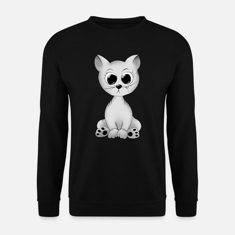 Cat - Unisex Sweatshirt - black