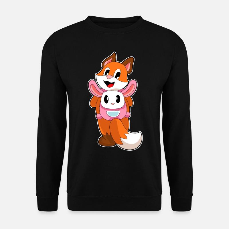 Sac Fox Rabbit - Sweat-shirt Unisexe - noir