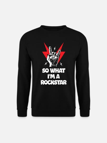 So What I Am Rockstars - Unisex Sweatshirt - black