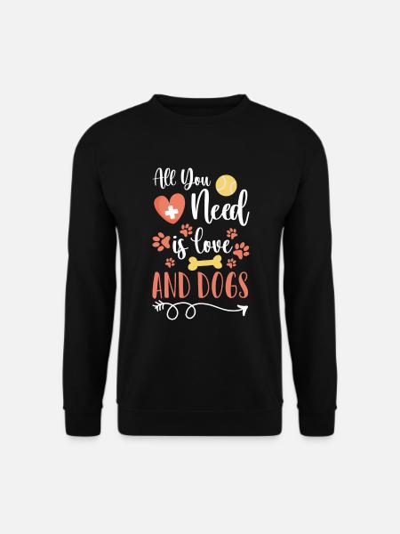 Dog Owners Dear Owners - Unisex Sweatshirt - black