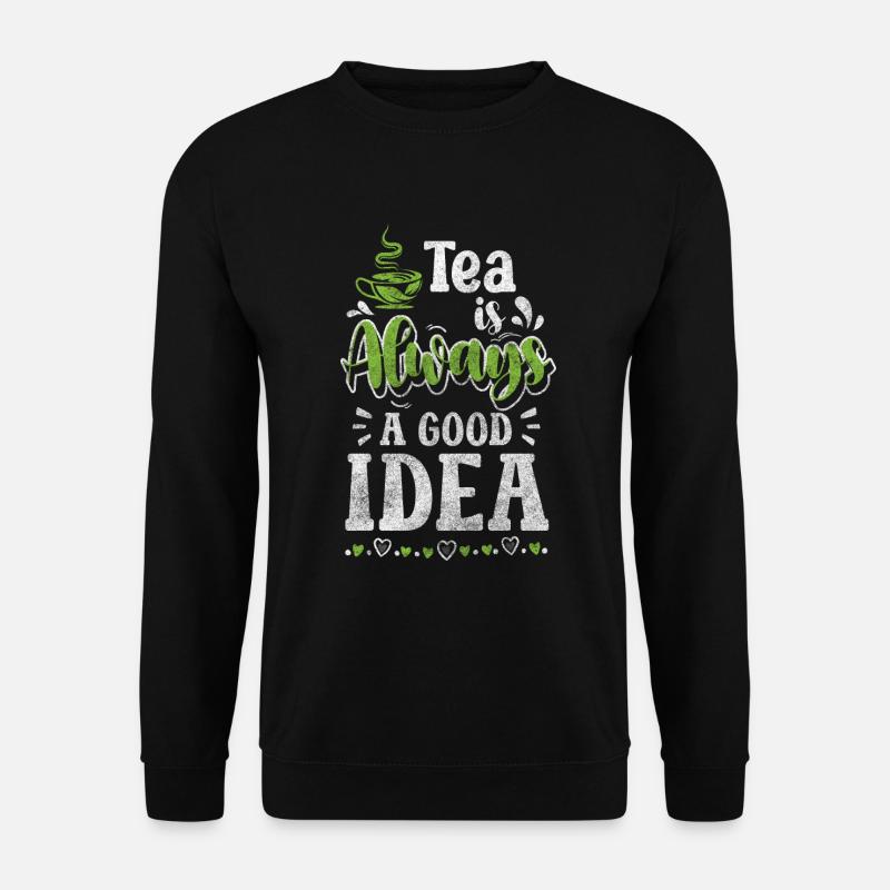 Tea Cozy Teacup Teapot - Unisex Sweatshirt - black