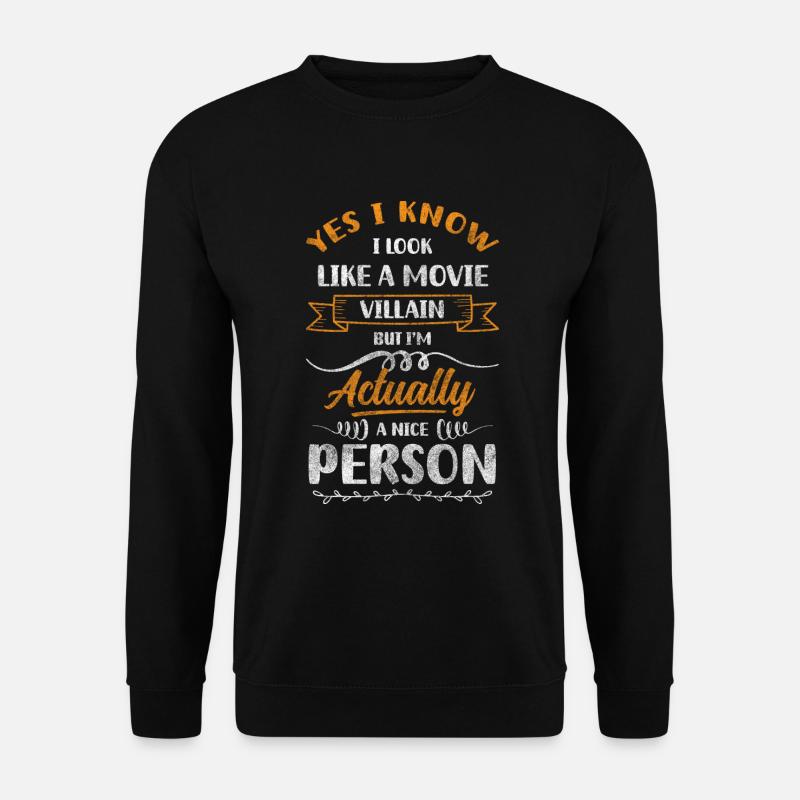 Introvert Nerd Quiet Single - Unisex Sweatshirt - black