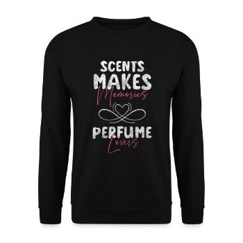 Note de parfum Parfum Parfum Spray - Sweat-shirt Unisexe - noir - Devant - Alina (178cm) & Michal (187cm)