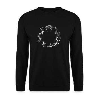 ConnectX - Sweat-shirt Unisexe - noir - Devant - Alina (178cm) & Michal (187cm)