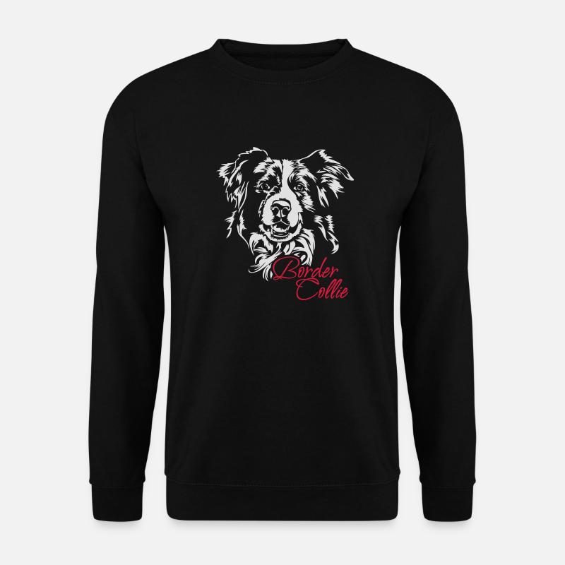 Border Collie - Unisex Pullover - Schwarz