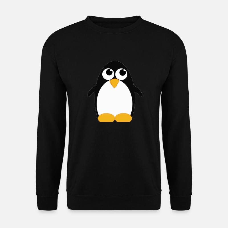 Penguin 01 - Unisex Sweatshirt - black