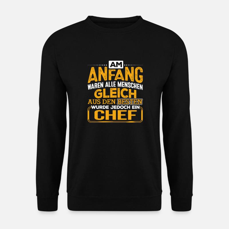 CHEF - Der Beste - Unisex Pullover - Schwarz