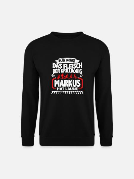 MARKUS - Grill - Unisex Pullover - Schwarz