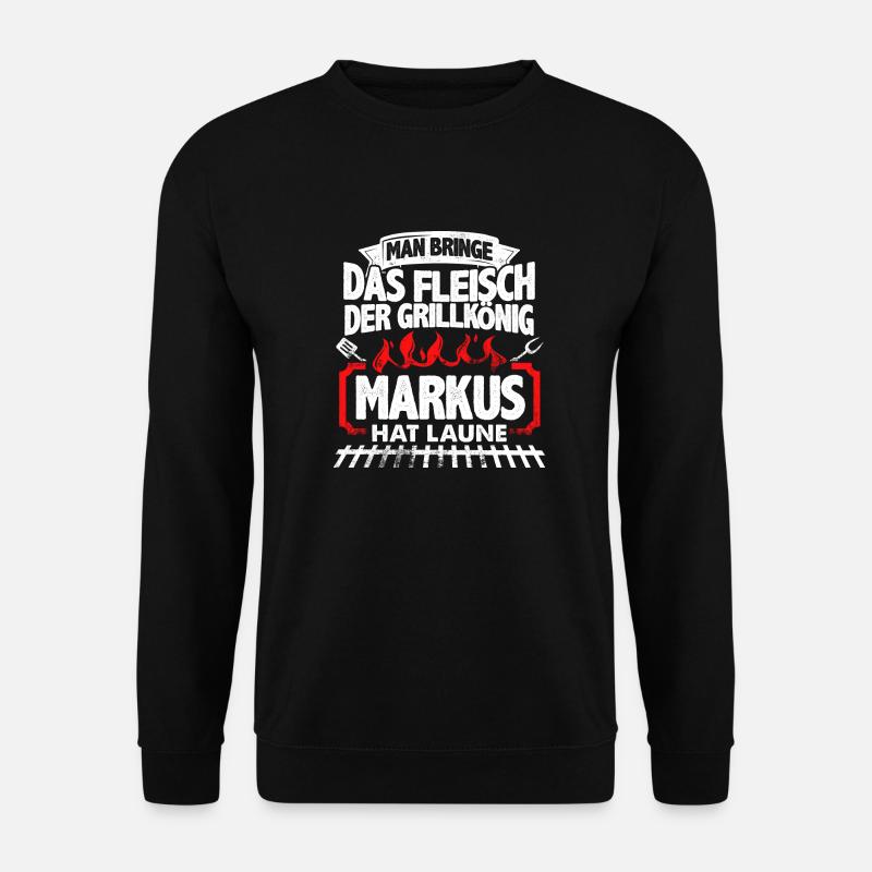 MARKUS - Grill - Unisex Pullover - Schwarz