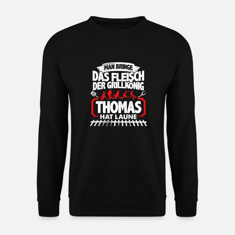 THOMAS - Grill - Unisex Pullover - Schwarz