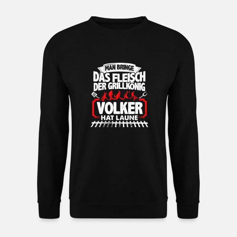 VOLKER - Grill - Unisex Pullover - Schwarz