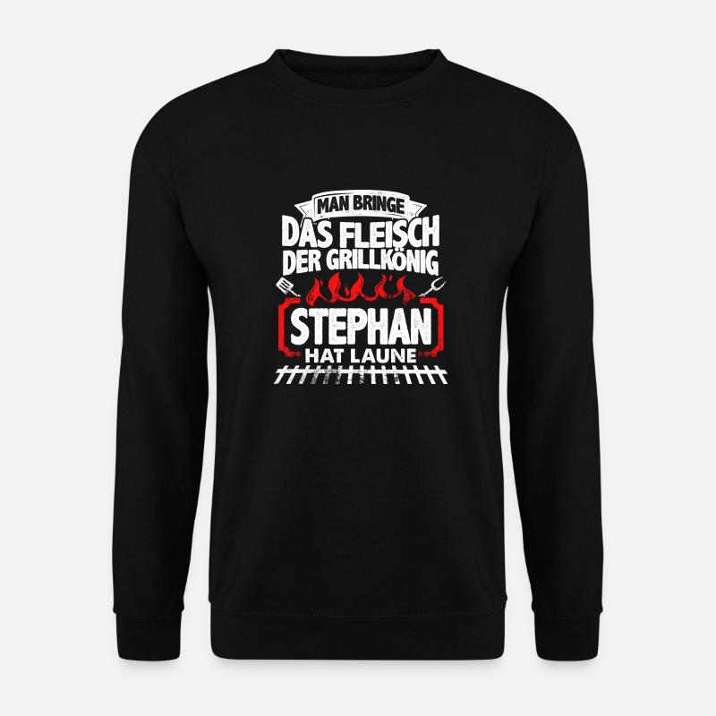STEPHAN - Grill - Unisex Pullover - Schwarz
