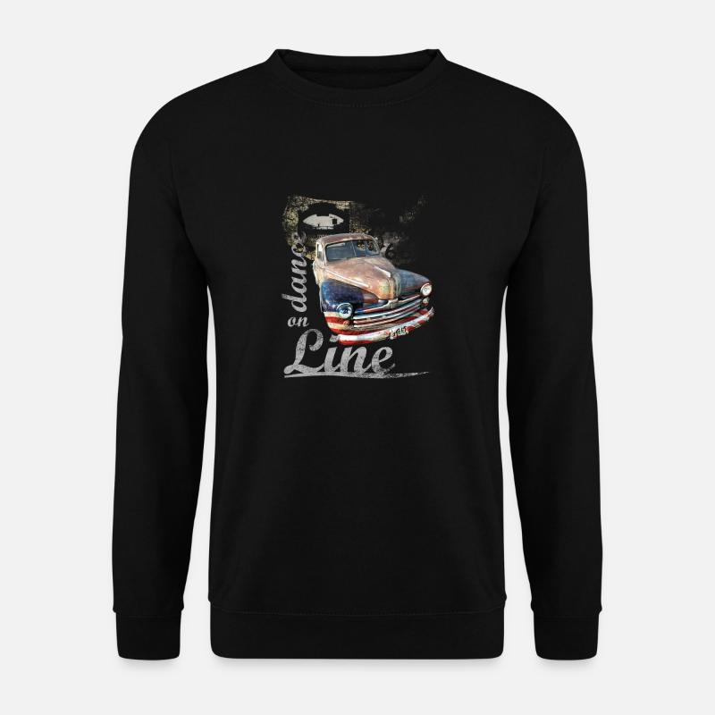 Car+Map 0420 - Unisex Pullover - Schwarz
