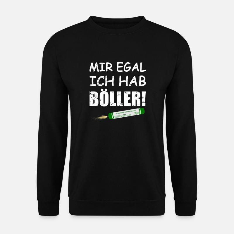Silvester Knaller Pyro - Unisex Pullover - Schwarz