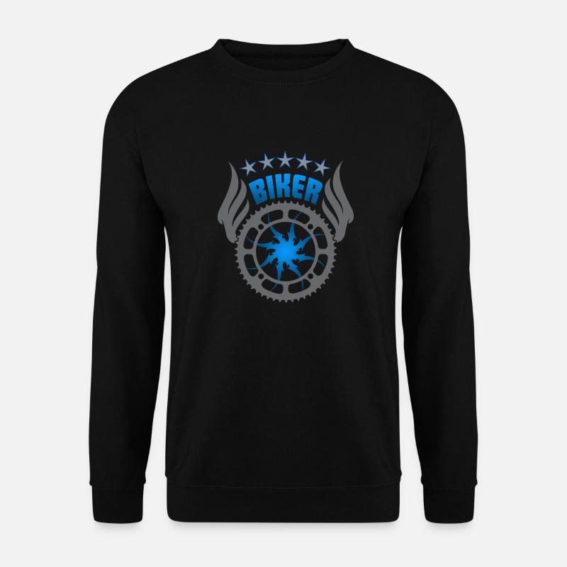 Biker - Unisex Pullover - Schwarz