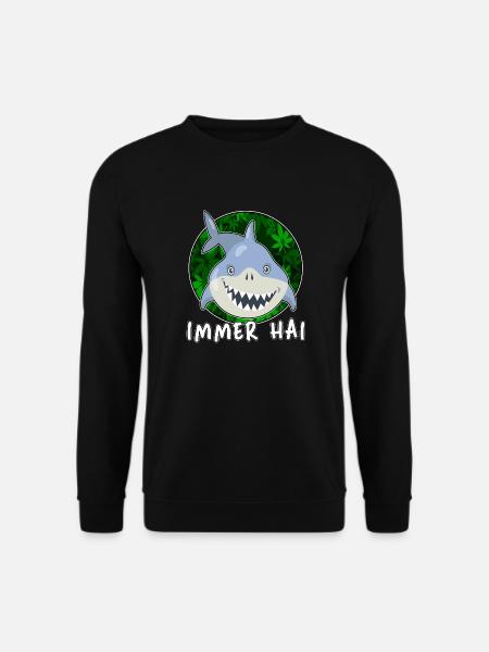 high immer hai cbd thc - Unisex Pullover - Schwarz