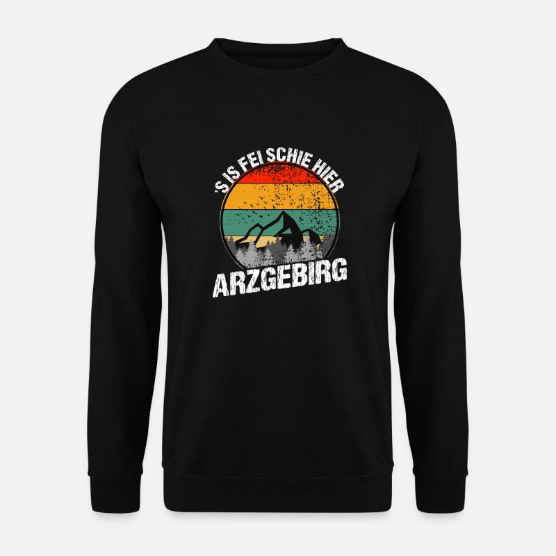 S is fei schie hier - Unisex Pullover - Schwarz
