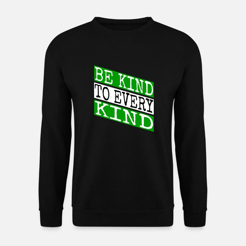 planet evolve go vegan vegetable funny rights - Unisex Sweatshirt - black