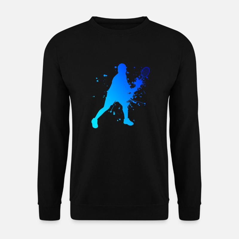 Federball Squash Badmintonspieler Badminton - Unisex Pullover - Schwarz