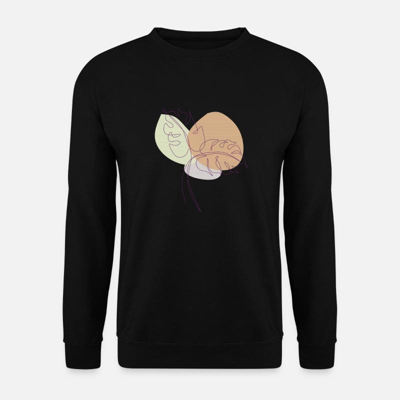 rubber drawing - Unisex Sweatshirt - black