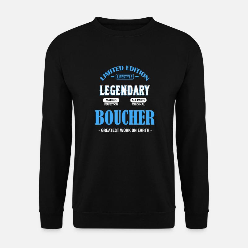 METZGER - Unisex Pullover - Schwarz
