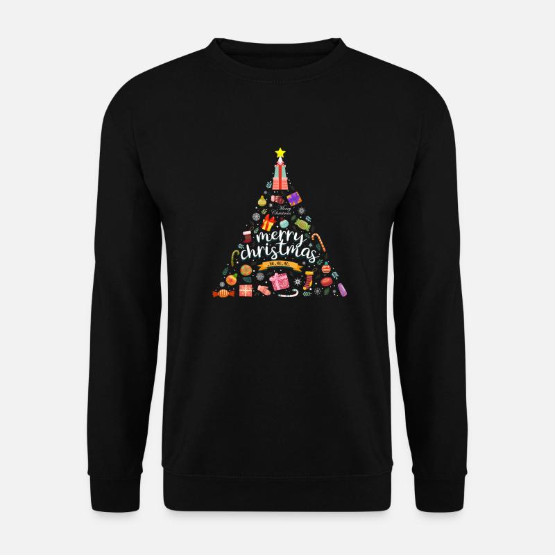 merry Christmas 11 - Unisex Pullover - Schwarz