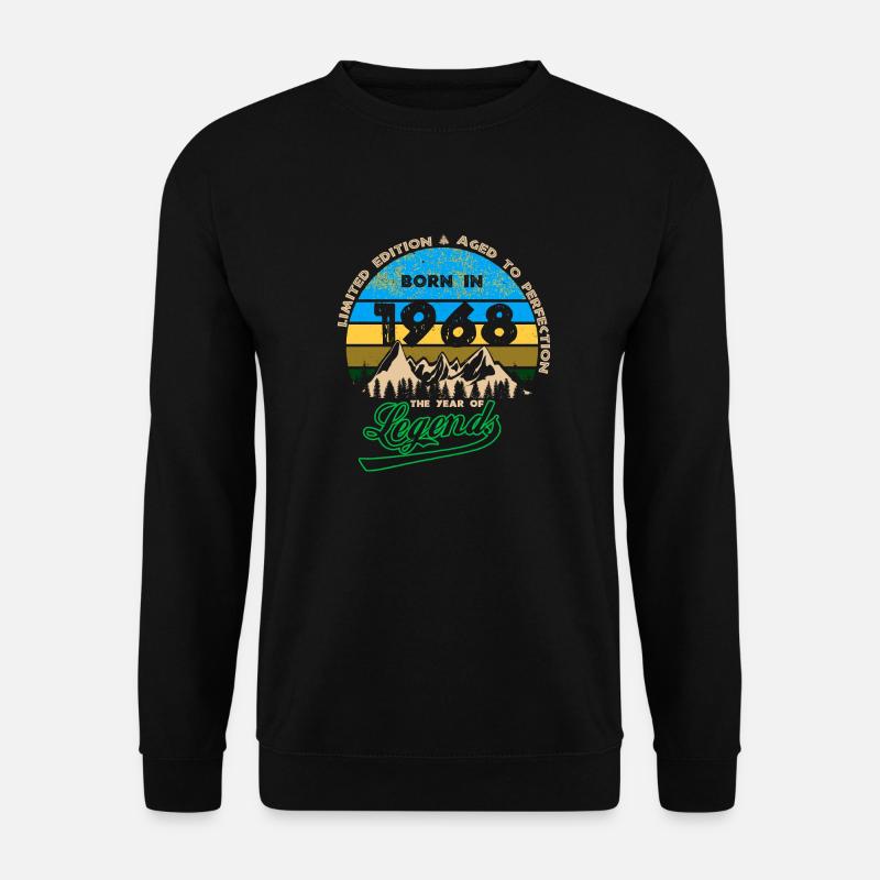Legenden 1968 - Unisex Pullover - Schwarz