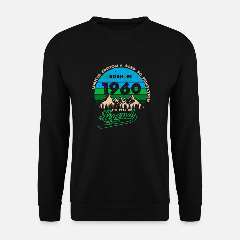 Legenden 1960 - Unisex Pullover - Schwarz