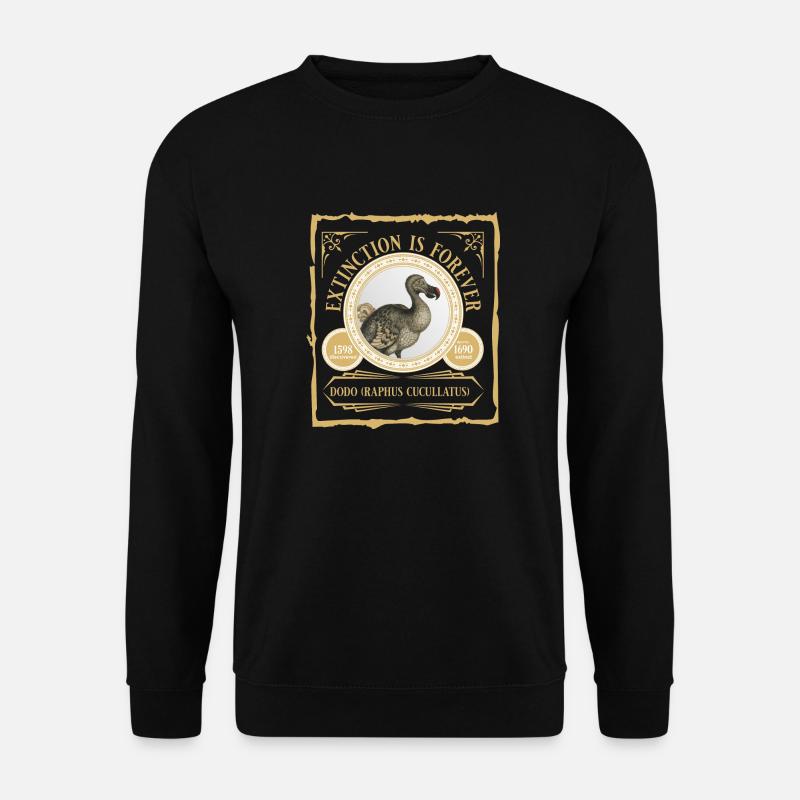 Extinction is forever | DEAD like a DODO - Unisex Pullover - Schwarz