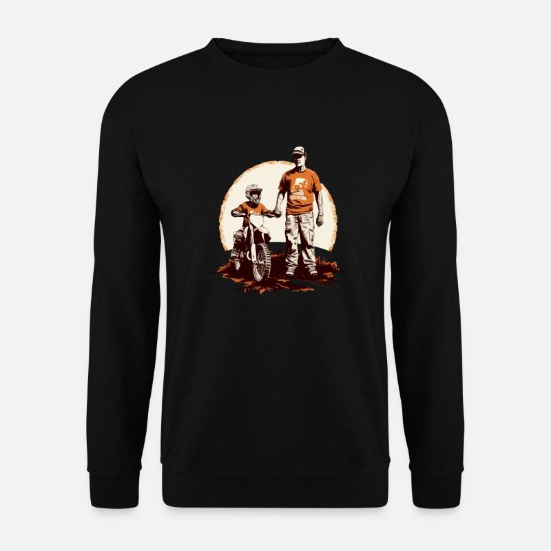 Papa-Erinnerungen - Unisex Pullover - Schwarz