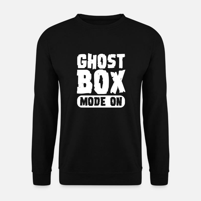 Ghost box Mode on - Unisex Sweatshirt - black