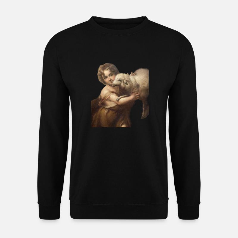 Schaf - Unisex Pullover - Schwarz