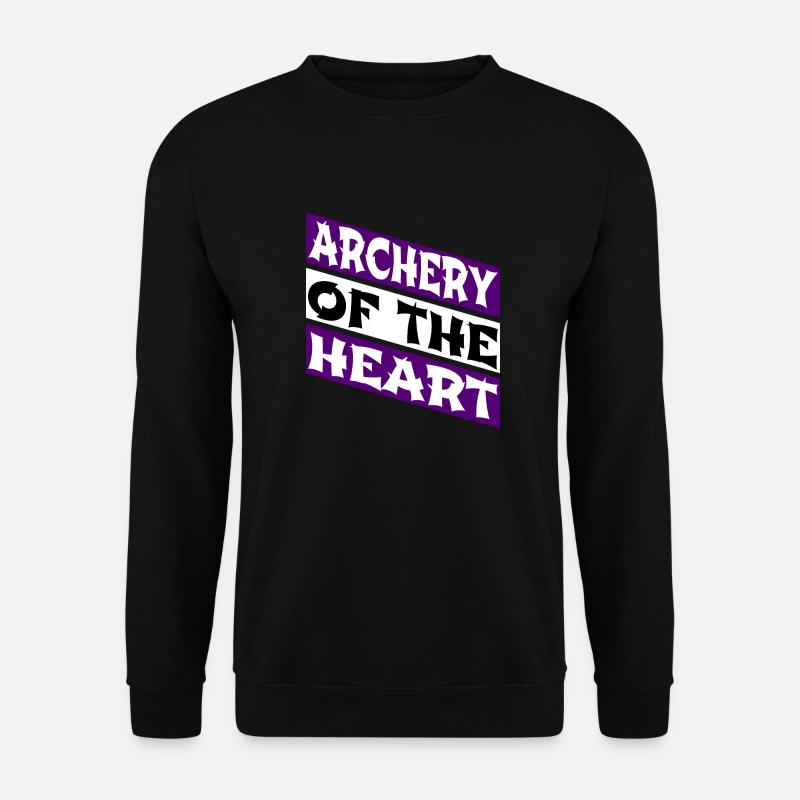 birthday gift archery archery practice - Unisex Pullover - Schwarz