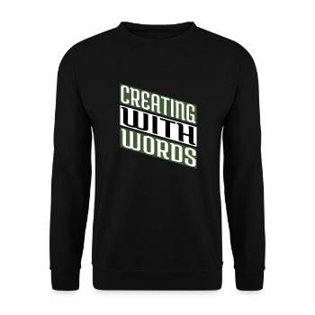 quote funny creative process birthday happy - Unisex Pullover - Schwarz - Vorne - Alina (178cm) & Michal (187cm)