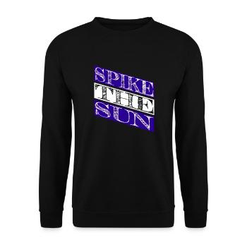 sayings beach volleyball matches - Unisex Pullover - Schwarz - Vorne - Alina (178cm) & Michal (187cm)