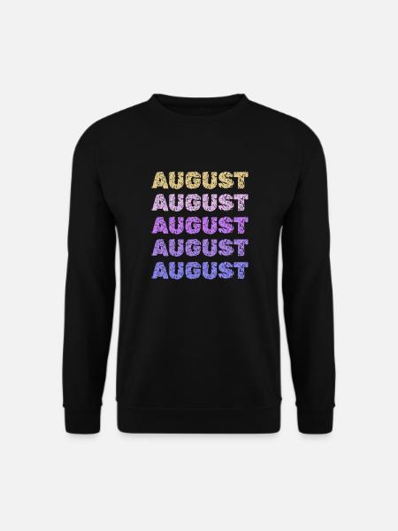 August August - Unisex Sweatshirt - black