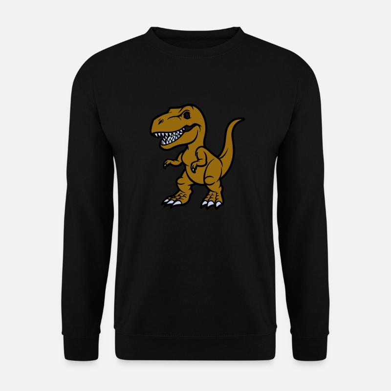 Bande dessinée T Rex - Sweat-shirt Unisexe - noir