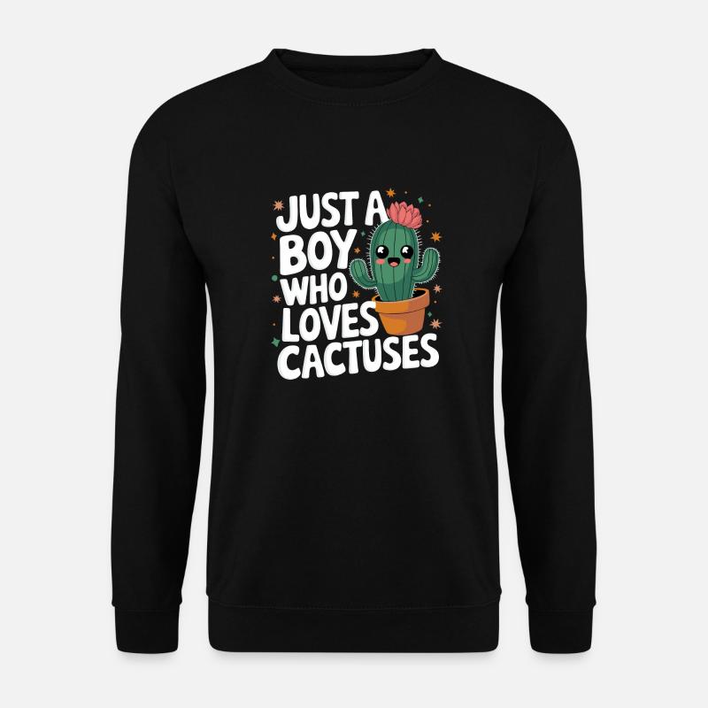 Cactus Cacti Desert Plant - Unisex Sweatshirt - black