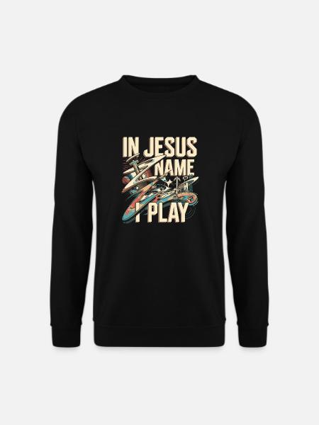 Rhythm for faith - Unisex Sweatshirt - black