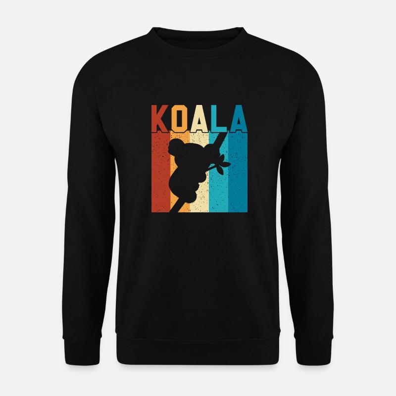 Koala - Unisex Pullover - Schwarz