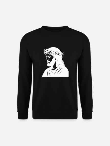 jesus - Unisex Pullover - Schwarz