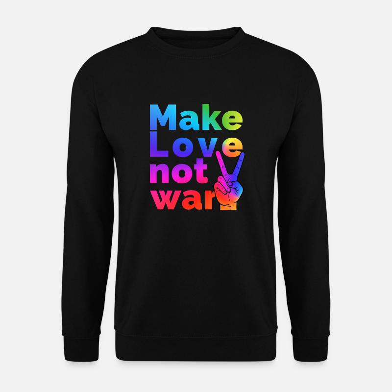Miteinander schlafen - Unisex Pullover - Schwarz