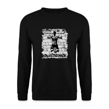 Callisthénie - Sweat-shirt Unisexe - noir - Devant - Alina (178cm) & Michal (187cm)