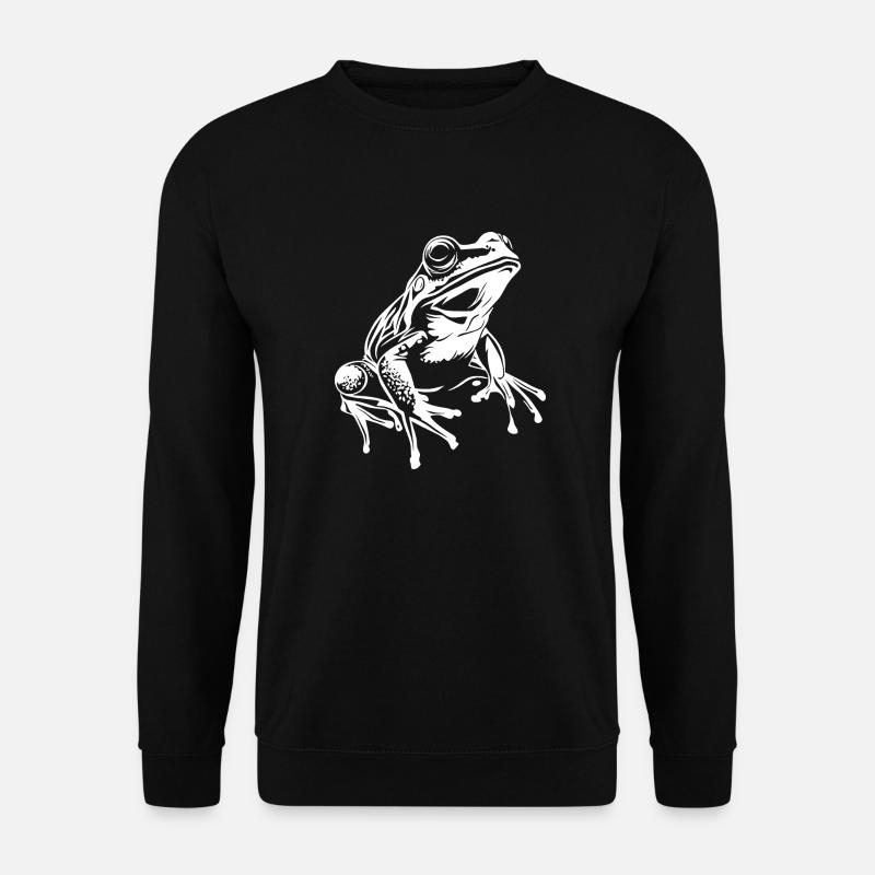 Frog Graphic - Unisex Sweatshirt - black