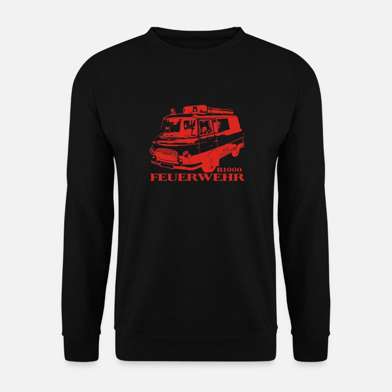 Barkas B1000 Feuerwehr - Unisex Pullover - Schwarz