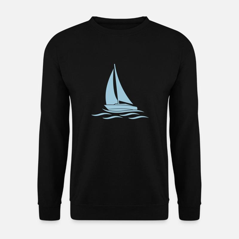 Sail away - Unisex Pullover - Schwarz