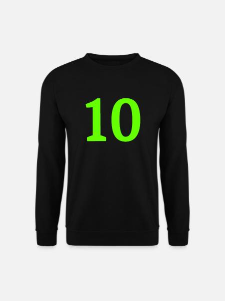 Numéro 10 - Sweat-shirt Unisexe - noir