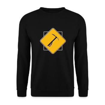 Escalade sur glace Alpinisme Alpiniste - Sweat-shirt Unisexe - noir - Devant - Alina (178cm) & Michal (187cm)