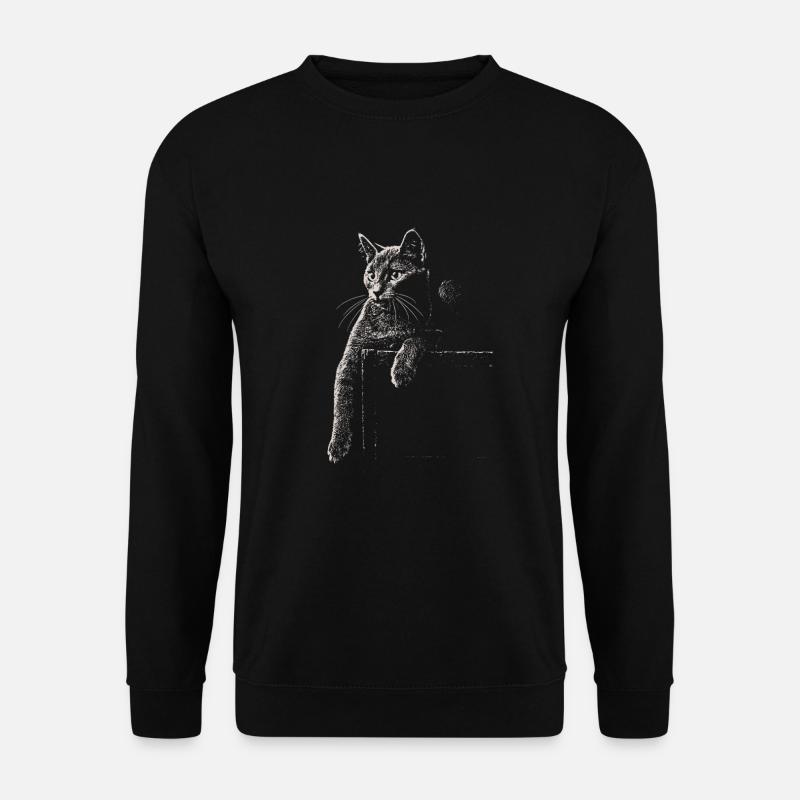 Karthäuser Katze - Unisex Pullover - Schwarz