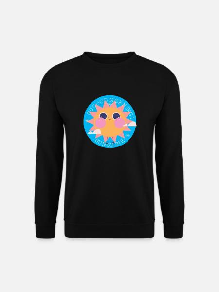 GOOOD MORNING - Sweat-shirt Unisexe - noir